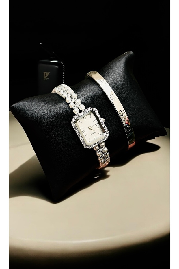 Twinkle Serisi - Bileklik + Kadın Kol Saati - 4