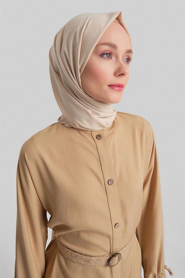 Viskon Keten Tunik 24y4018 Camel - 4