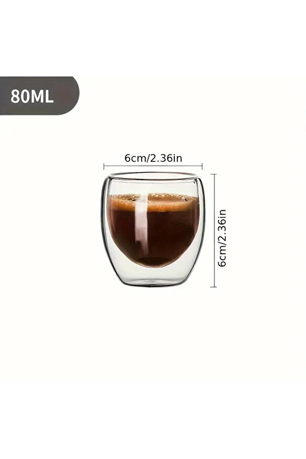 80 ml 4’lü Set Espresso Bardağı - 6