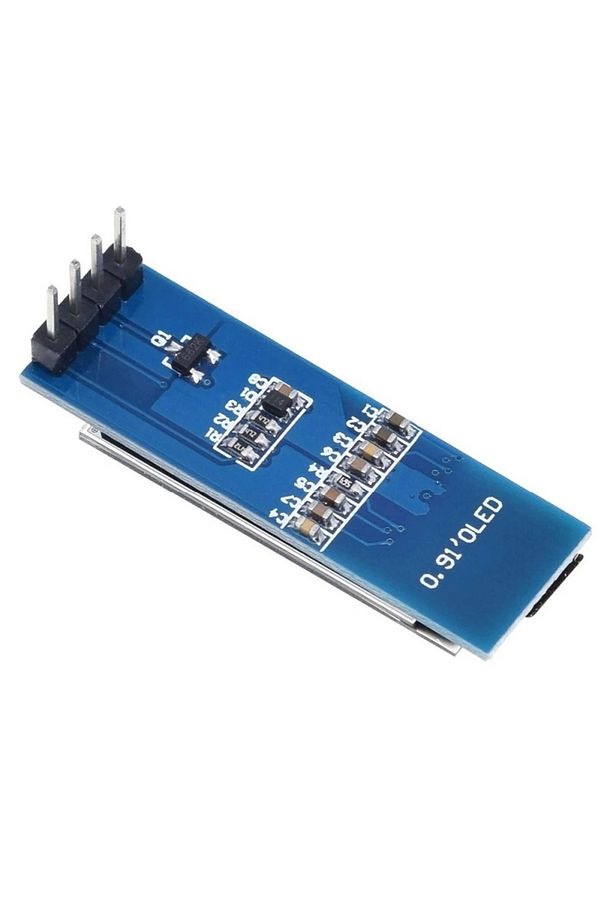 128x32 Oled Lcd Ekran 0.91 Inch - Mavi (ARDUİNO UYUMLU) - 3