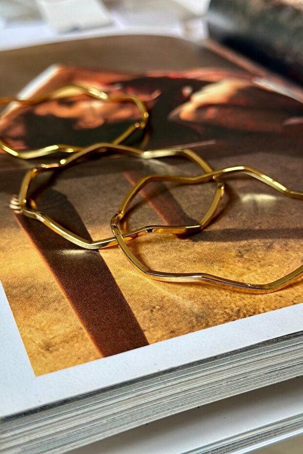 Steel Brand Model Zigzag Single Bracelet (Piece Bracelet)