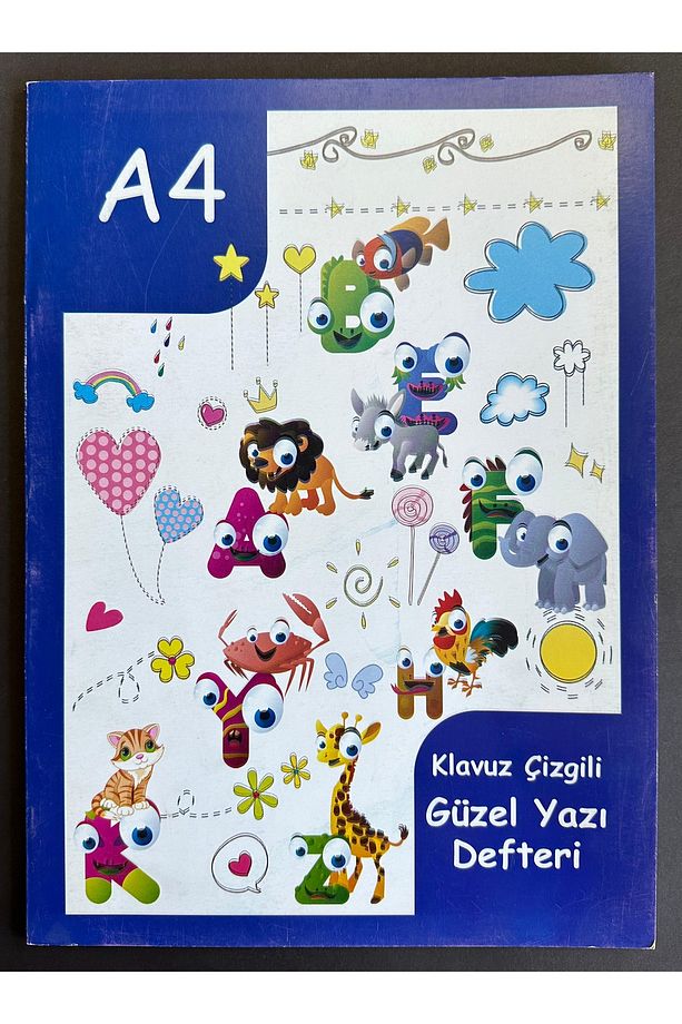 A4 El yazısı güzel yazı defteri 40 yaprak 2 adet - 1