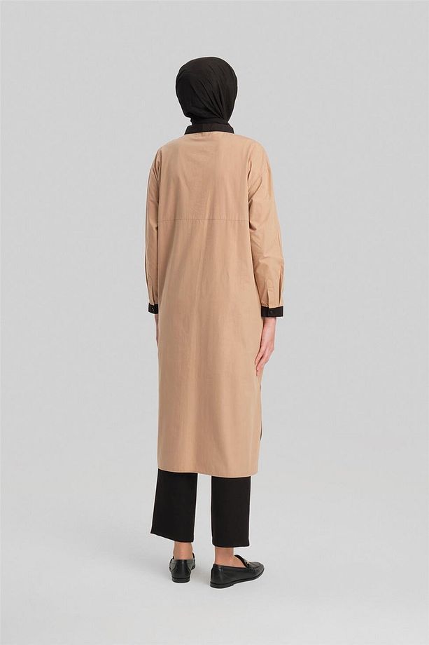 Tunik Elbise 24yd2508 Camel - 6