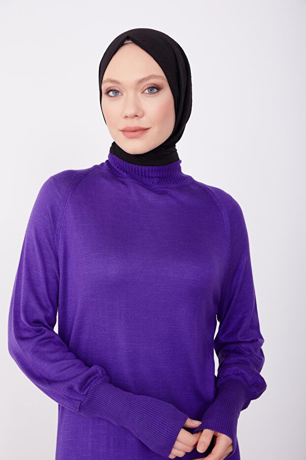 Elbise 23kd4250 Mor - 3