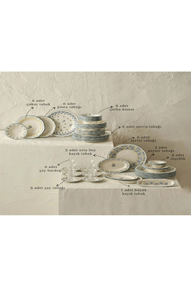 Mabeliana 50 Parça Sofra Seti - 1