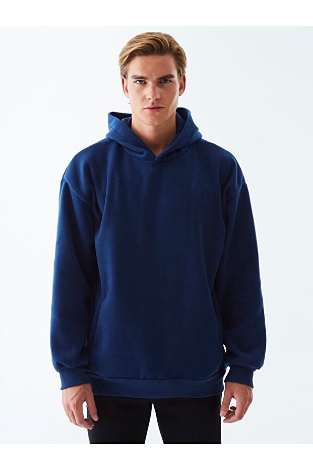 Lacivert Sweatshırt - 3