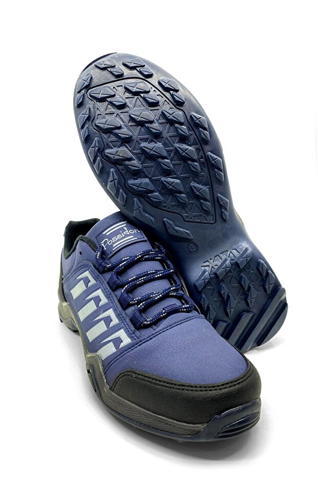 Kışlık Suya Dayanıklı Bağcıklı Erkek Bot Lacivert - 6