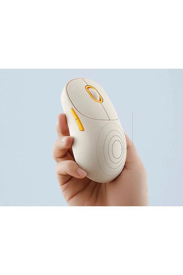 Wireless Mouse 3 Çift Modlu Beyaz - 2