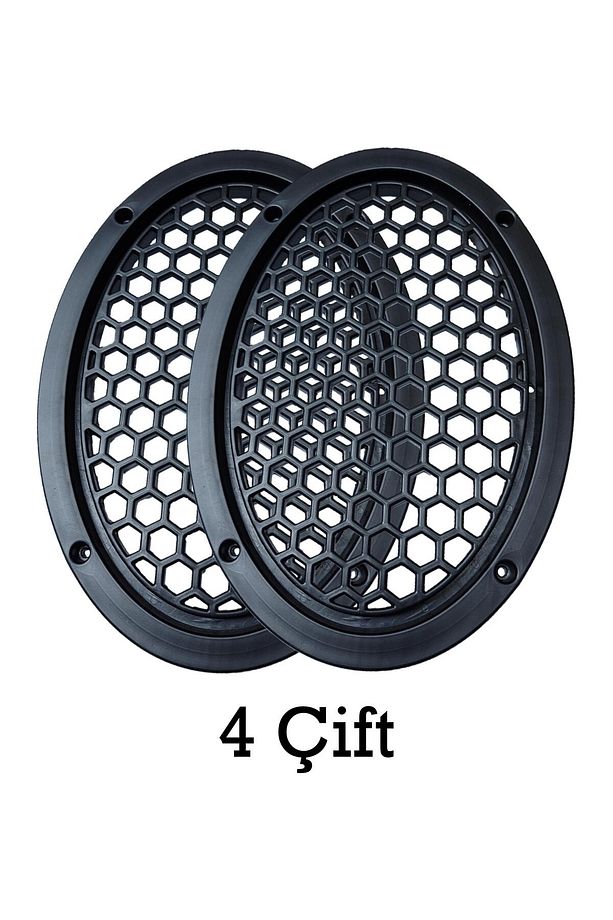 2 Adet - Oval Hoparlör Kapağı – (6X9) Inç Kaliteli Plastik Midrange Kapak - 3
