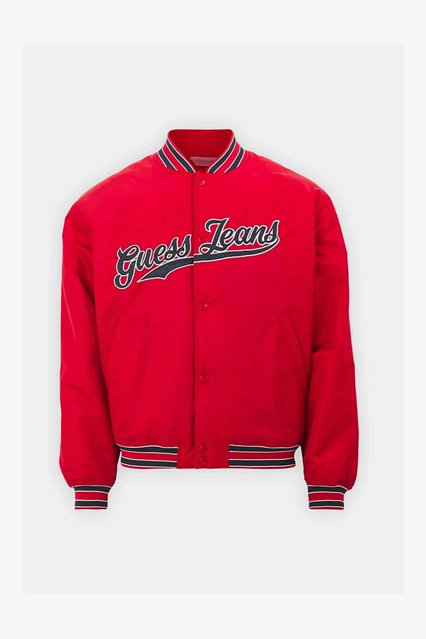 Jeans Gj Bomber Wıth Patch Erkek Kırmızı Mont M4bl24wg932-g585 - 2