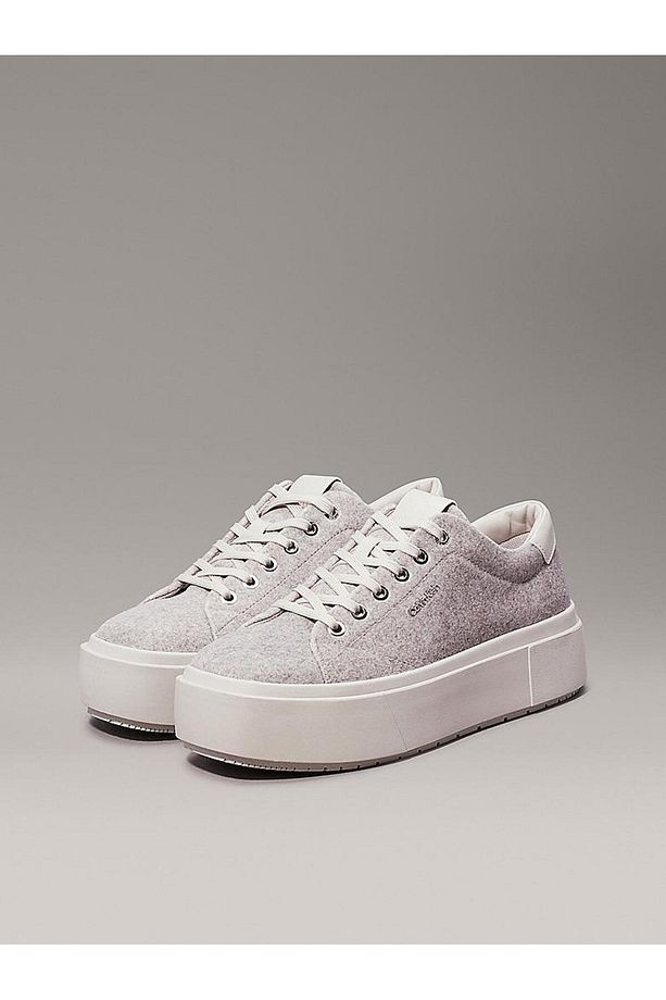 FLATFORM CUP LACE UP W/ML FELT - 2