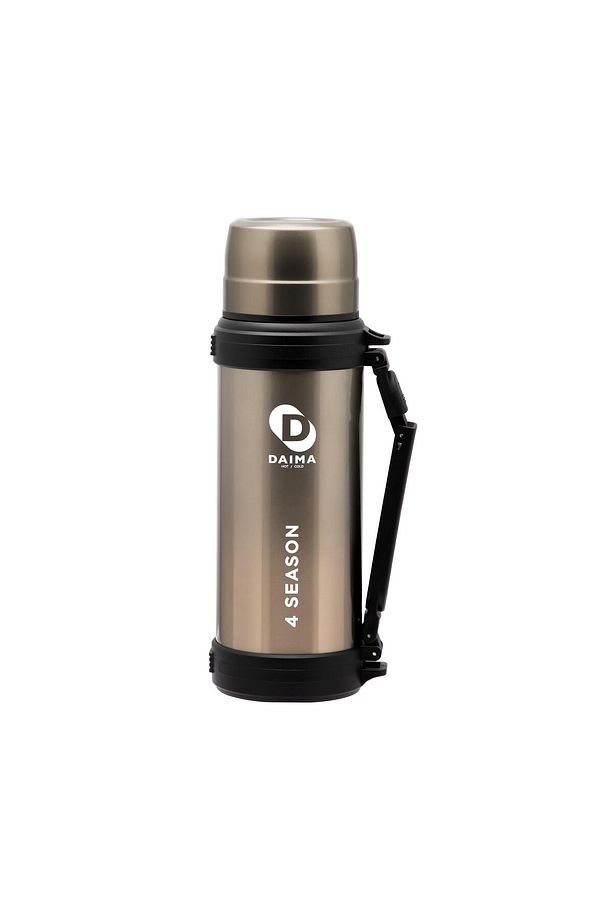 Brioni Daima 4 Season 1800 ml Sıcak Soğuk Çelik Bronz Termos - 1