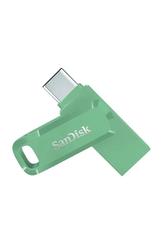 Ultra Dual Drive Go 256GB SDDDC3-256G-G46AG USB & Type-C Flash Bellek Yeşil - 3