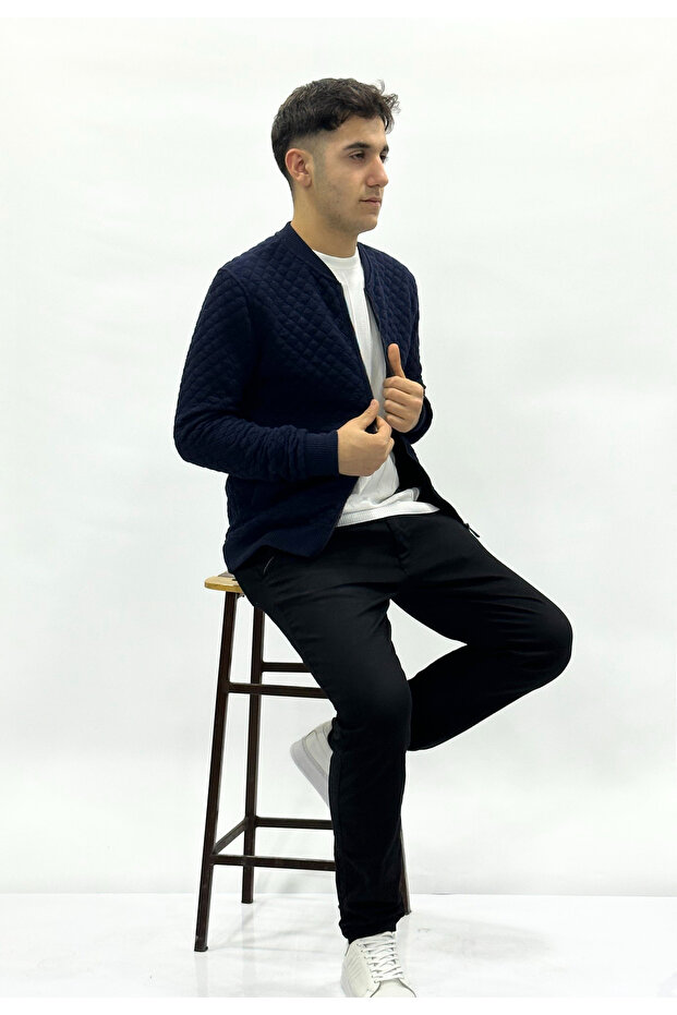 Patterned Cardigan - 2