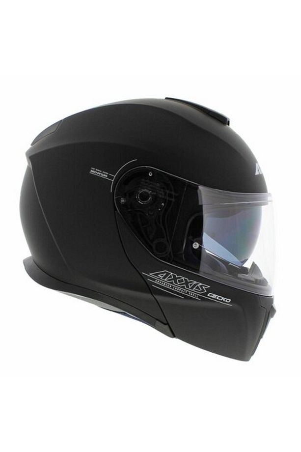 Axxıs Gecko Sv A1 Çene Açılır Motosiklet Kask Mat Siyah L - 5