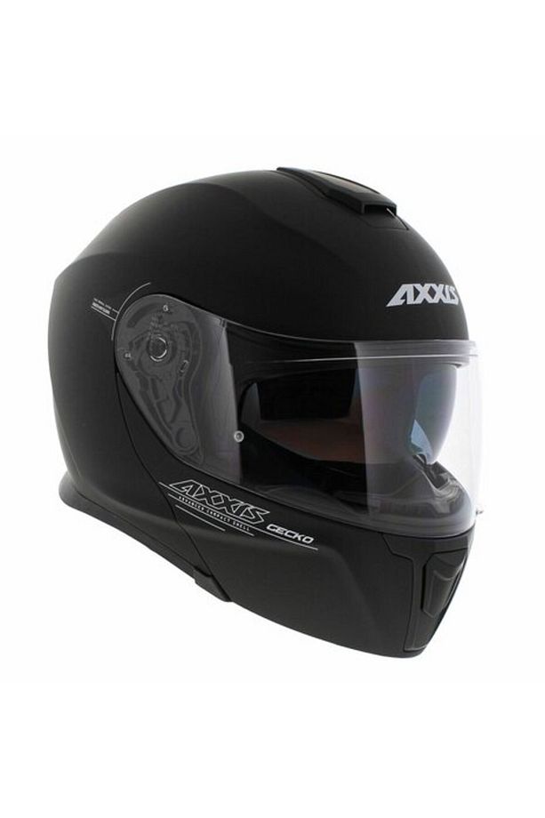 Axxıs Gecko Sv A1 Çene Açılır Motosiklet Kask Mat Siyah L - 4
