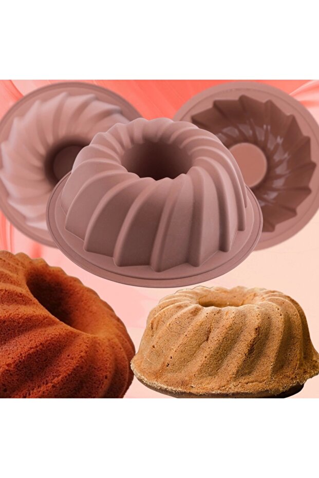 Silicone Twist Patterned Cake Mold - 1