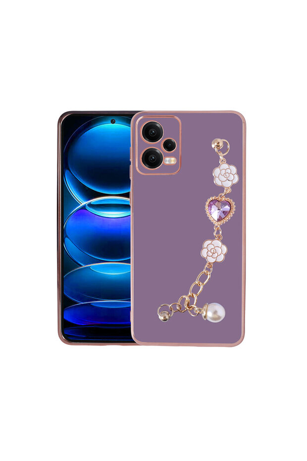 Taka Silicone Cover Compatible with Redmi Note 12 5g Case Handheld Grip Camera Protected Mobile Phone