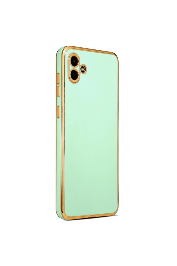 Galaxy A04 Case Zore Bark Cover - Light Green