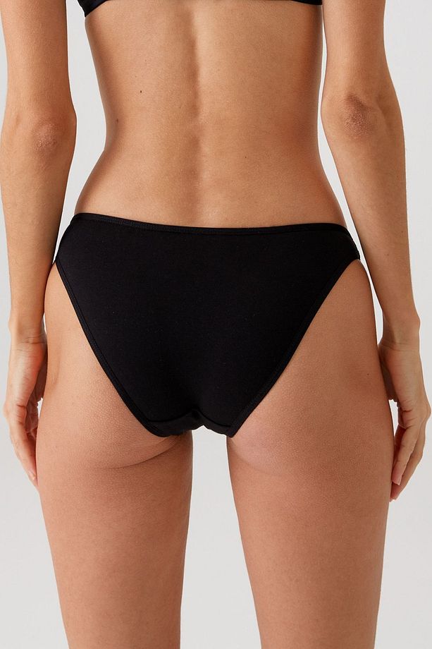 5'li Paket 2955 Pamuklu Basic Brief Normal Bel - 4