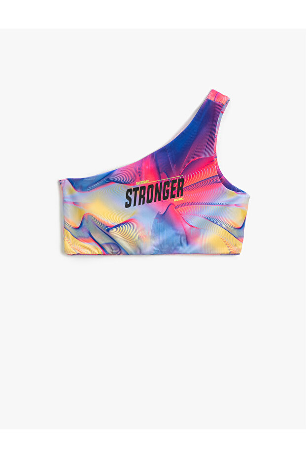One Shoulder Crop Top