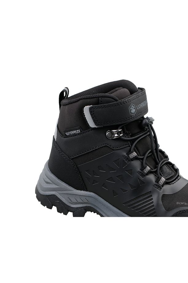 Çocuk Su Ve Soğuğa Dayanıklı Cırtlı Sağlam Taban Kışlık Bot Waterproof - 7