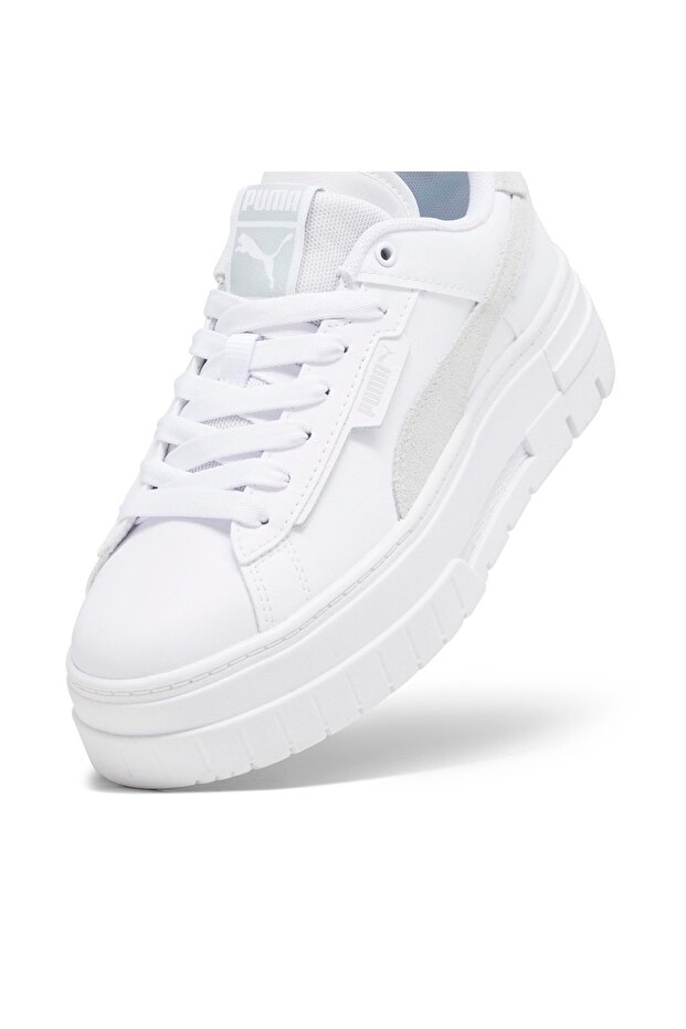 Mayze Crashed Kadın Beyaz Sneaker - 3