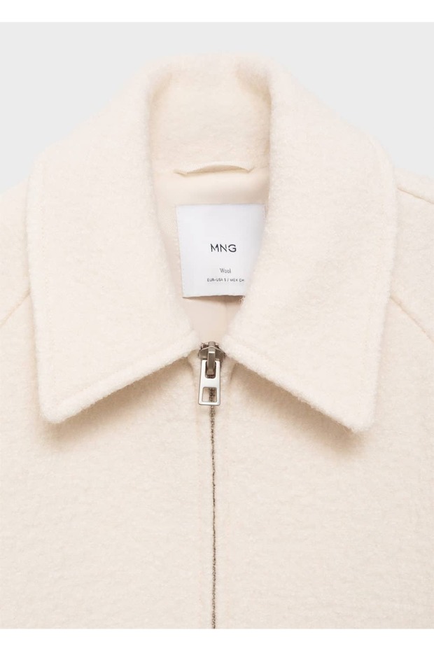 Wool Jacket with Pockets - 6