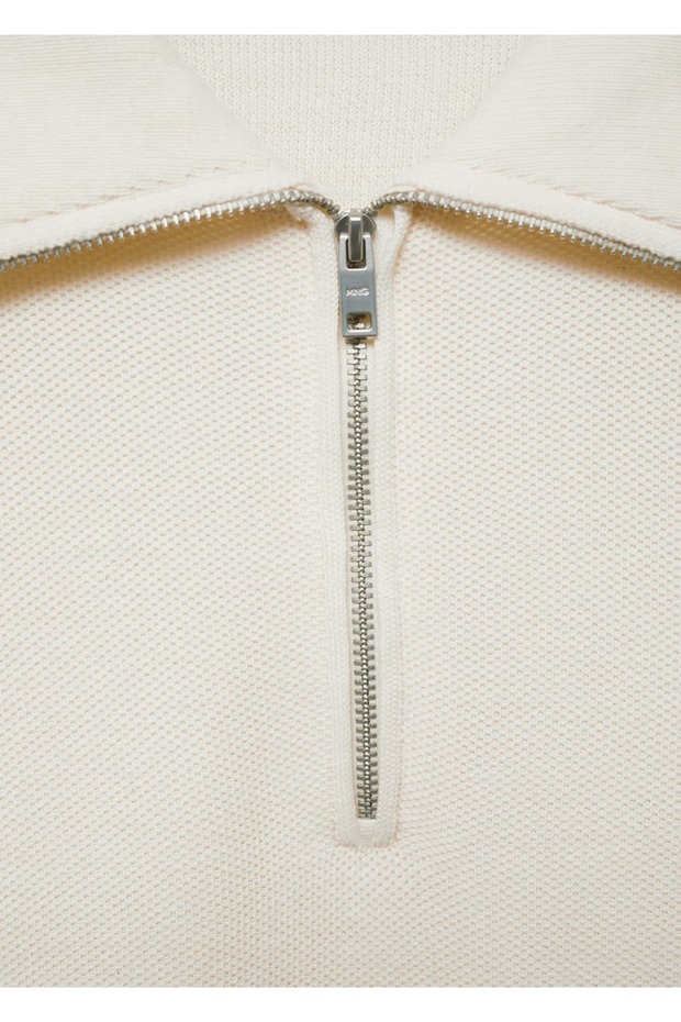 Rollkragenpullover mit Reißverschluss - 7