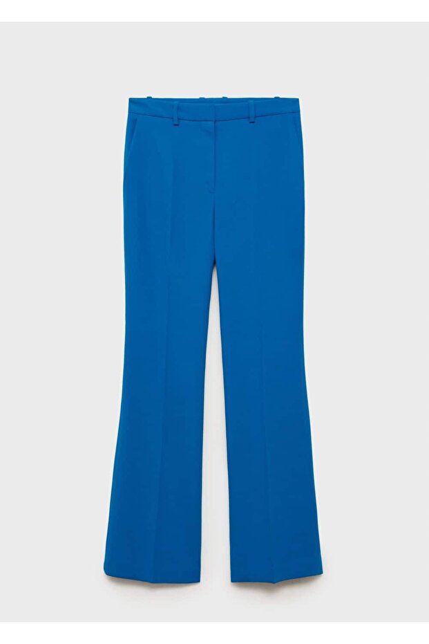 Wideleg kumaş pantolon - 3