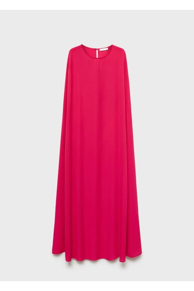 Kolu yırtmaçlı elbise - 3