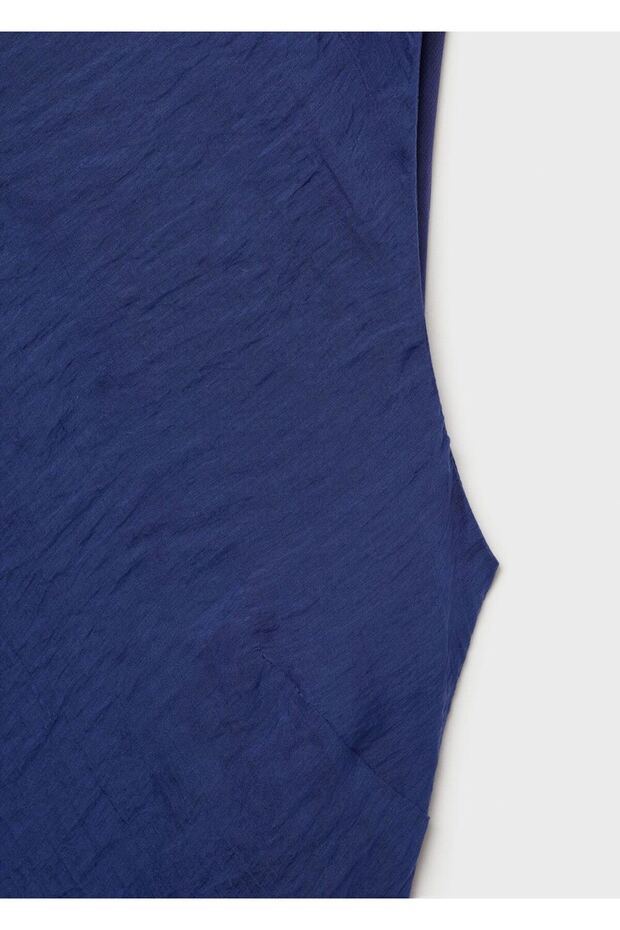 Lyocell midi elbise - 5