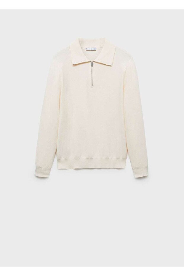 Rollkragenpullover mit Reißverschluss - 3