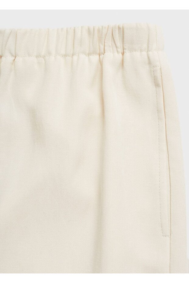 Wideleg lyocell pantolon - 6