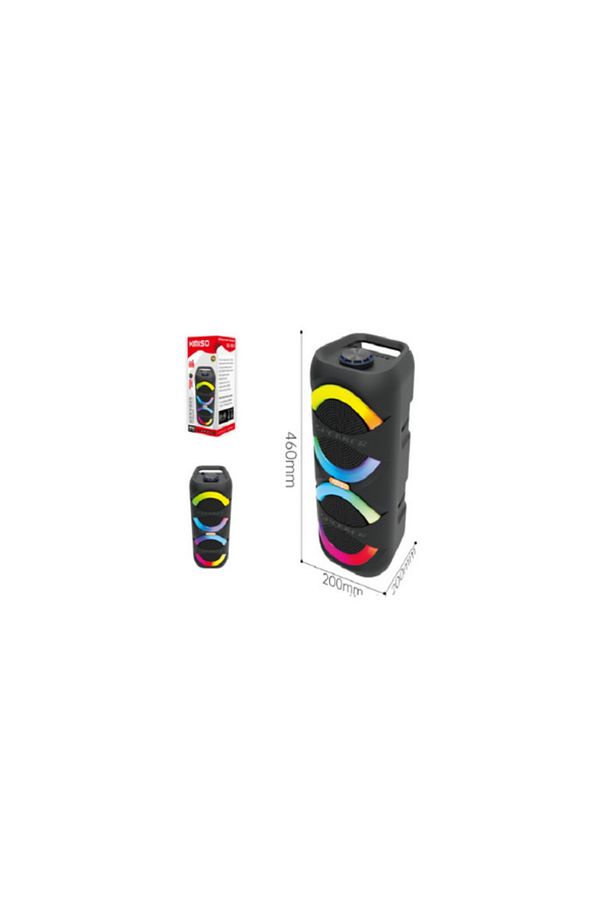 KIMISO QS1953 BLUETOOTH SPEAKER 2x10W 2x6,5" 200*460*200MM - 3