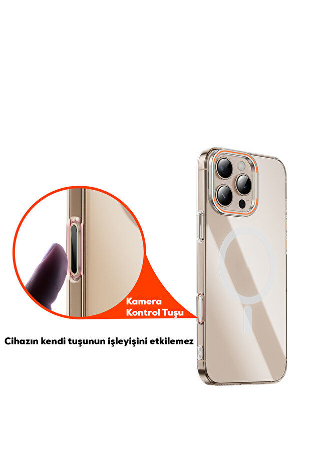 آيفون 16 و 16 برو و 16 برو ماكس زر التحكم في الكاميرا حامي زر التحكم في الكاميرا المعدنية - 5