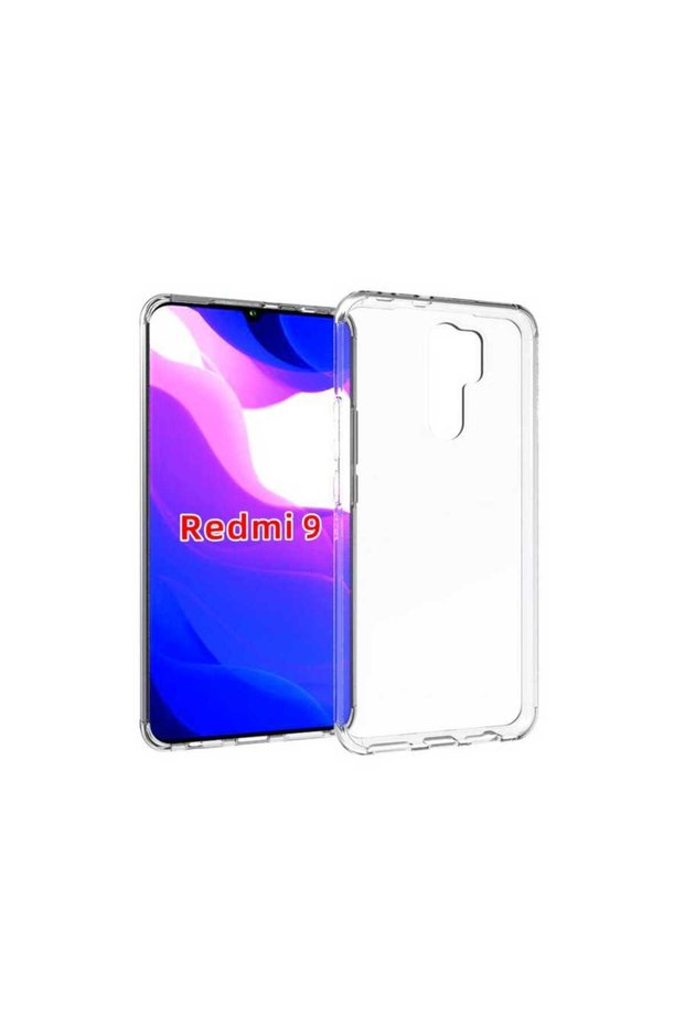 جراب Redmi 9 Zore غطاء سيليكون سوبر - عديم اللون