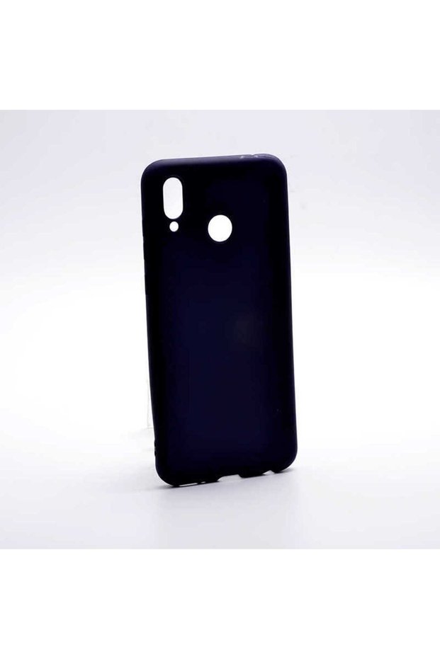 Huawei Honor Play Case Soft Textured Colorful Slim Silicone Soft Cover Premier - Navy Blue