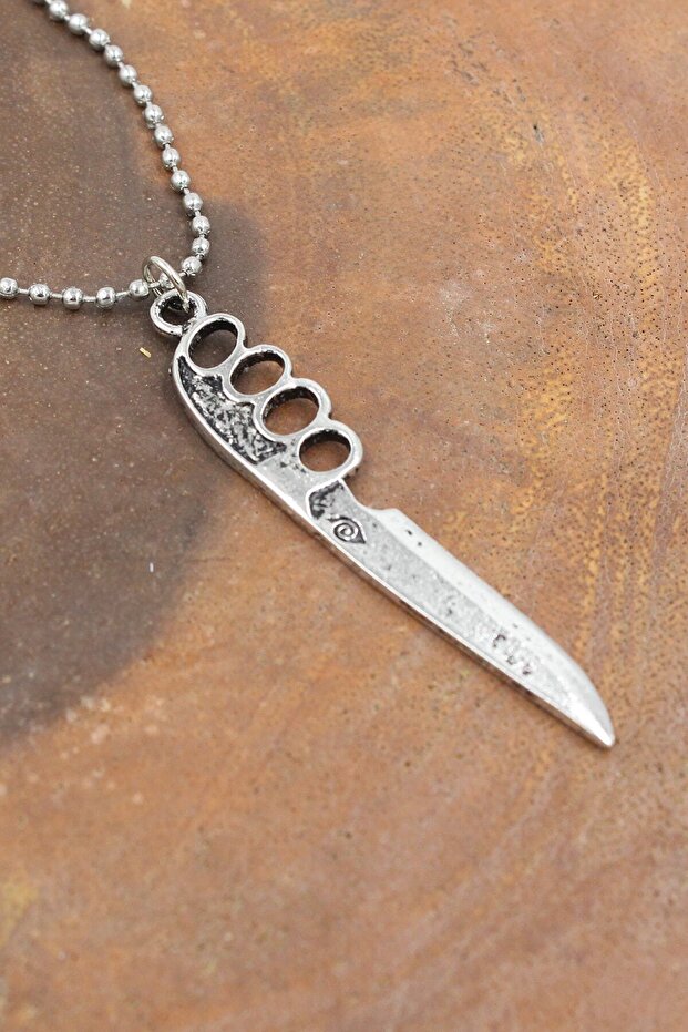 089 60002 Chef Chef Row Head Men's Necklace