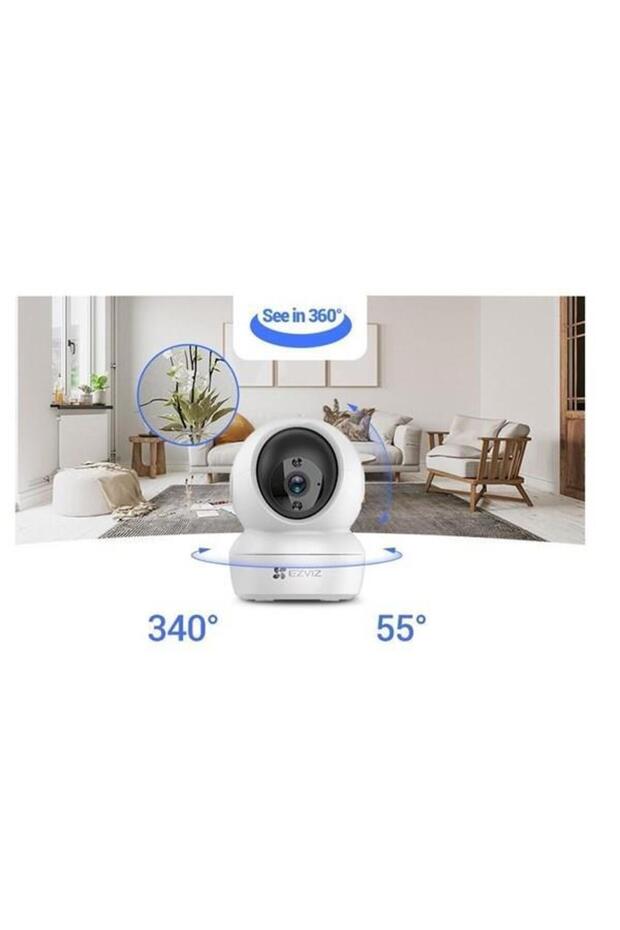 CS-H6C 4Mp Pan-Tilt Ev Tipi Kamera - 3