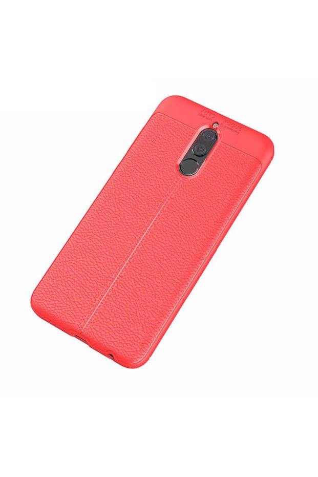 Huawei Mate 10 Lite Case Zore Niss Silicone Cover - Red