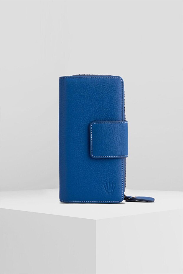 Patrıck Mavi Telefon Cüzdanı - 3