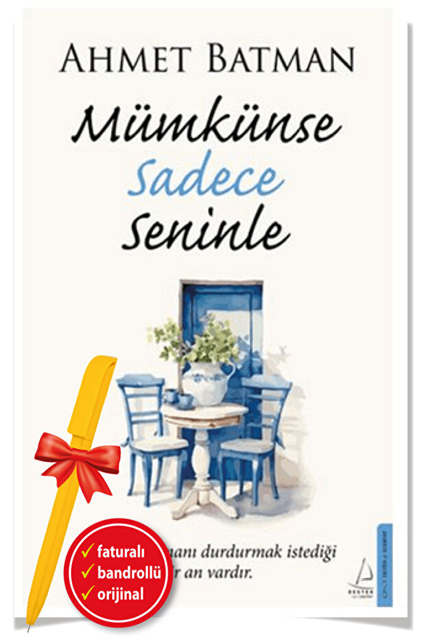 Alfa Kalem+Mümkünse Sadece Seninle (Ahmet Batman)-YENİ Literature/Novel-Support Book