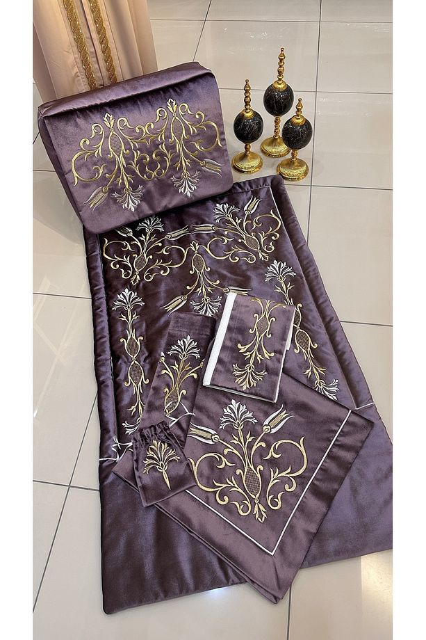 İPEK SİM SIRMA SECCADE SET - 3