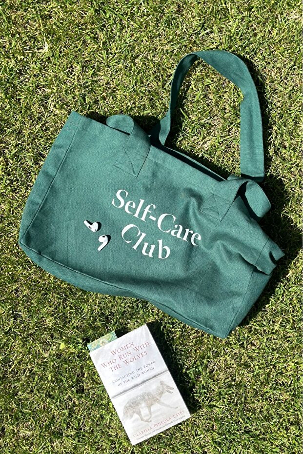 Tote Çanta Yeşil - 3