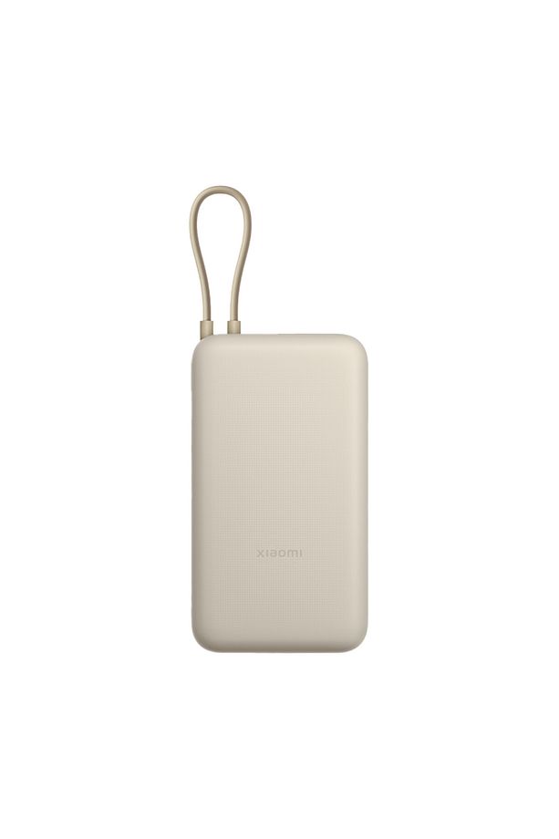 Power Bank USB ve USB-C Portu ve USB-C Entegre Kablo 20000mAh 33W BHR8851GL - Tan - 1