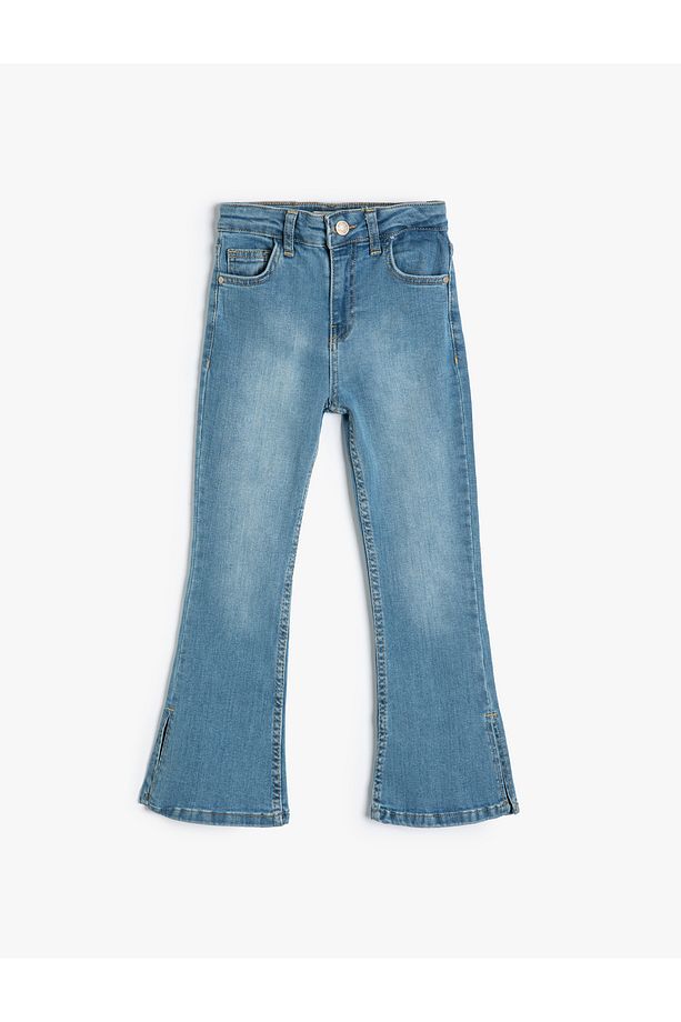 İspanyol Paça Kot Pantolon - Flare Jean - 1