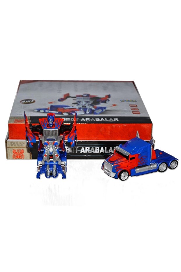 Optimus Prime Pull and Drop with Robot - 1