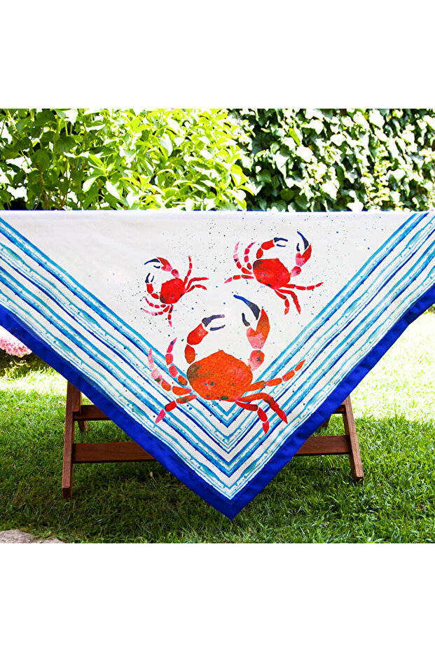 مفرش طاولة على شكل سرطان البحر - 3