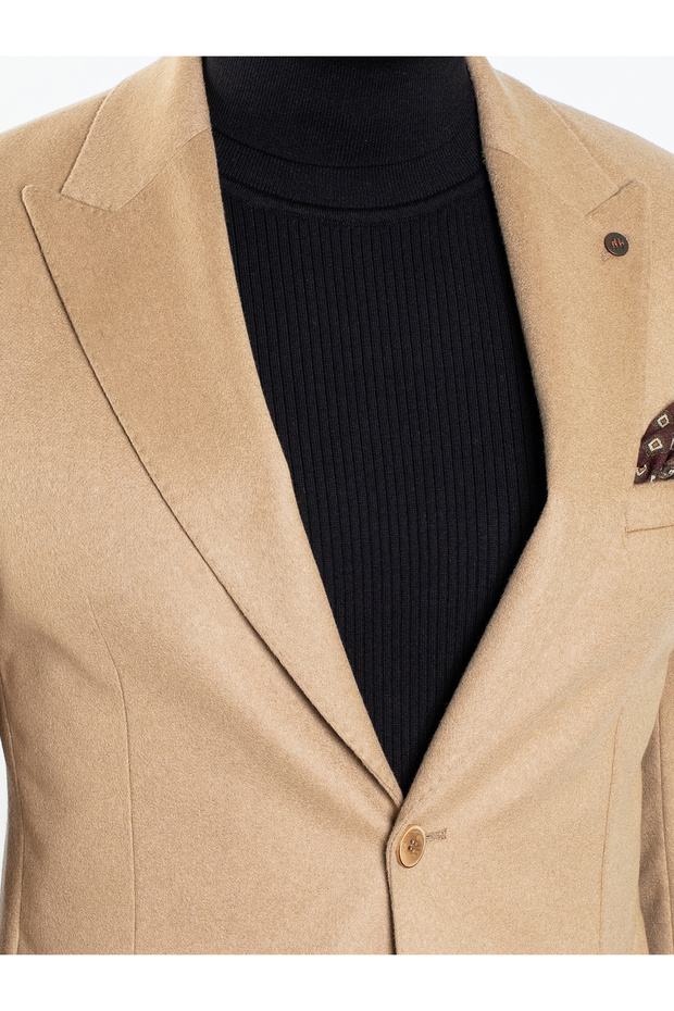 Erkek 6 Drop Ceket-camel - 6